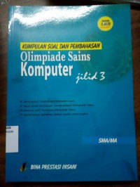 Olimpiade Sains Komputer jilid 3
