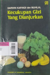 Kecukupan Gizi yang Dianjurkan